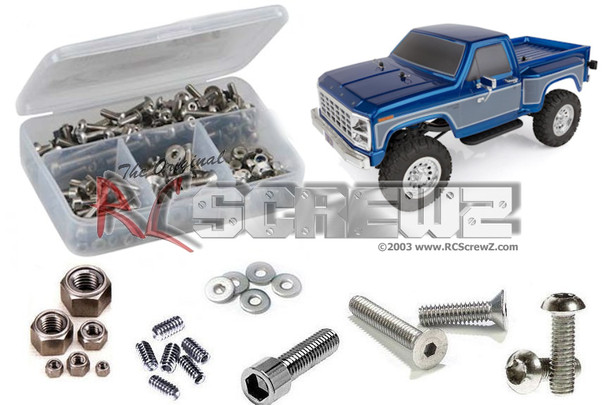 RC Screwz ASS092 Associated CR12 Trail Series 130+ Stainless Steel Screw Kit