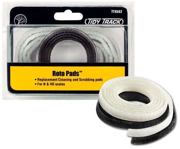 Woodland Scenics Train Tidy Track Roto Pads N / HO TT4562