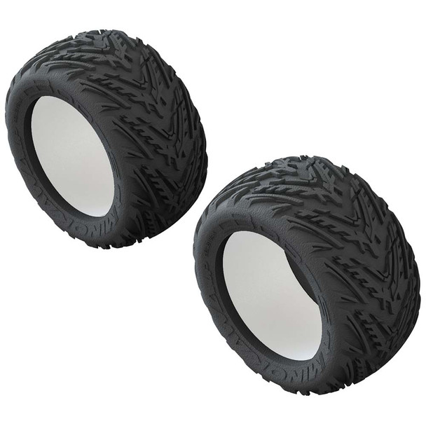 ARRMA AR520048 dBoots Minokawa LP Tire 3.8 w/ Foam Inserts (2)