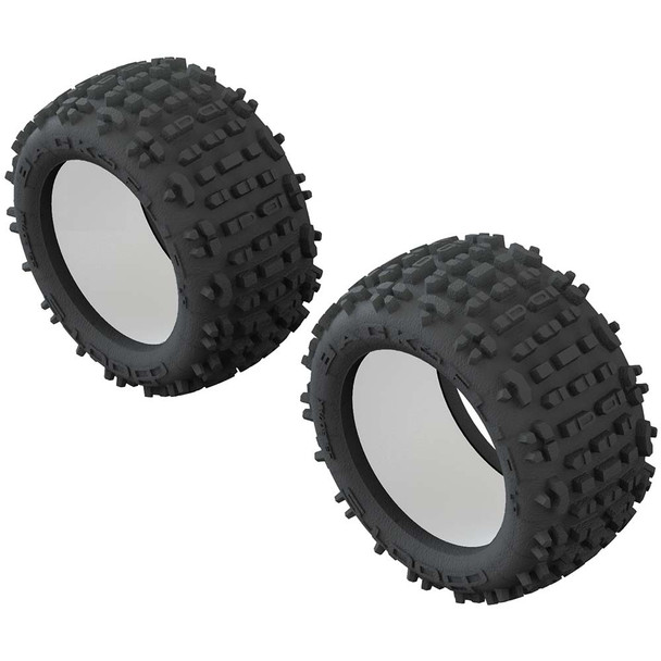 ARRMA AR520049 dBoots Backflip LP Tire 3.8 w/ Foam Inserts (2)