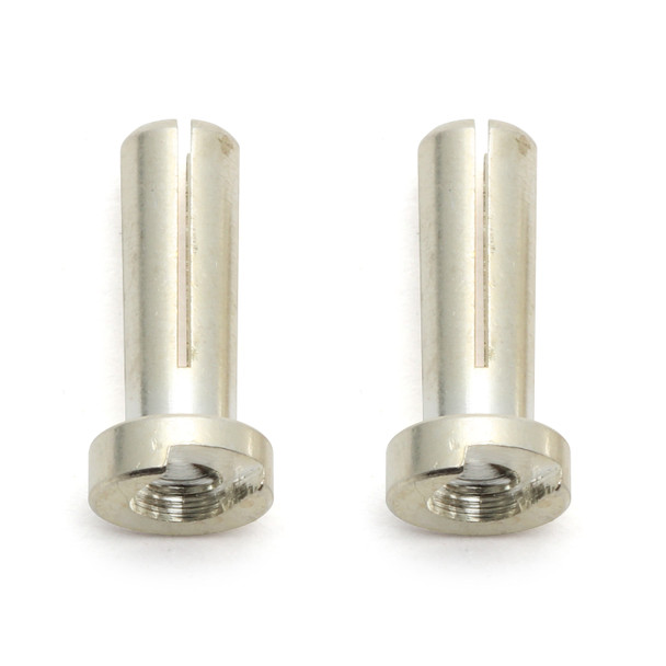 Associated 643 Low-Profile Bullet Connectors, 4x14 mm (2 Pcs)