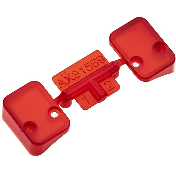 Axial AX31569 Tail Light Lens Red : SCX10 II