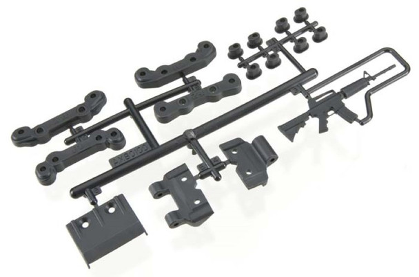 Axial AX80100 Chassis Guard / Toe Block Insert Set Front/Rear EXO Terra Buggy