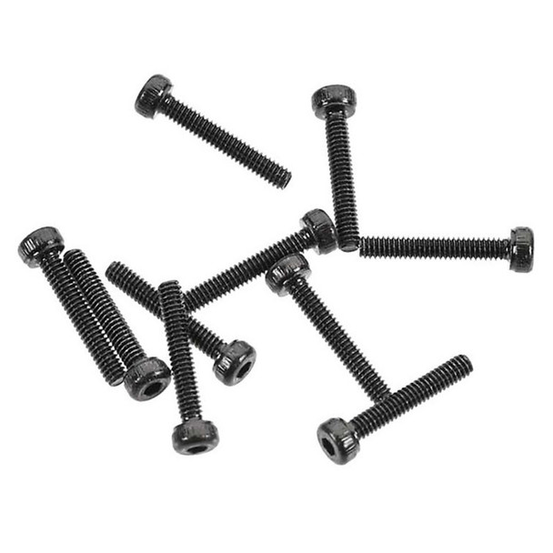 Axial AXA016 Cap Head Screws M2x12mm Black Oxide (10) : SCX10 II