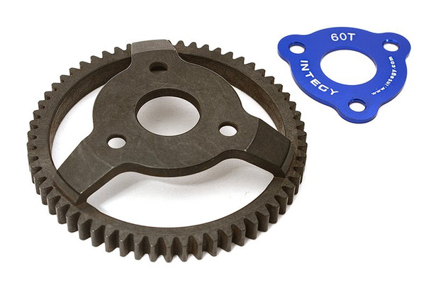 Integy Aluminum 32P 60T Spur Gear : Traxxas Bigfoot 2WD Monster Truck C28444BLUE