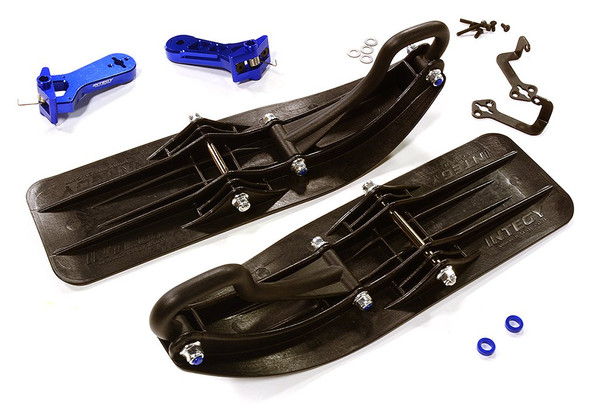 Integy Front Sled Attachment Set : Unlimited Desert Racer RWD only C28551BLUE