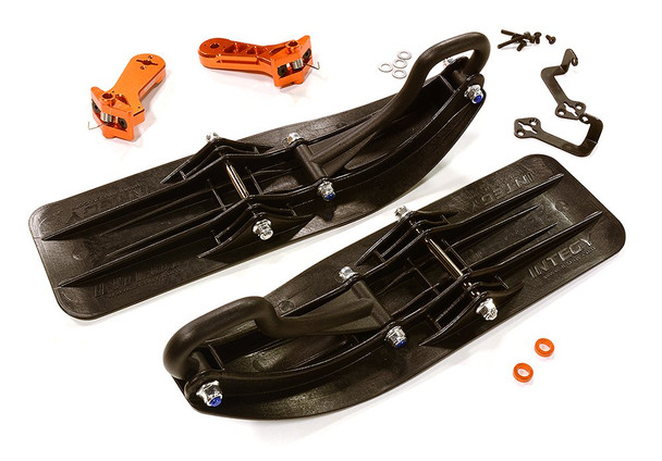 Integy Front Sled Attachment Set : Unlimited Desert Racer RWD only C28551ORANGE