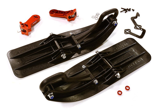 Integy Front Sled Attachment Set : Unlimited Desert Racer RWD only C28551RED