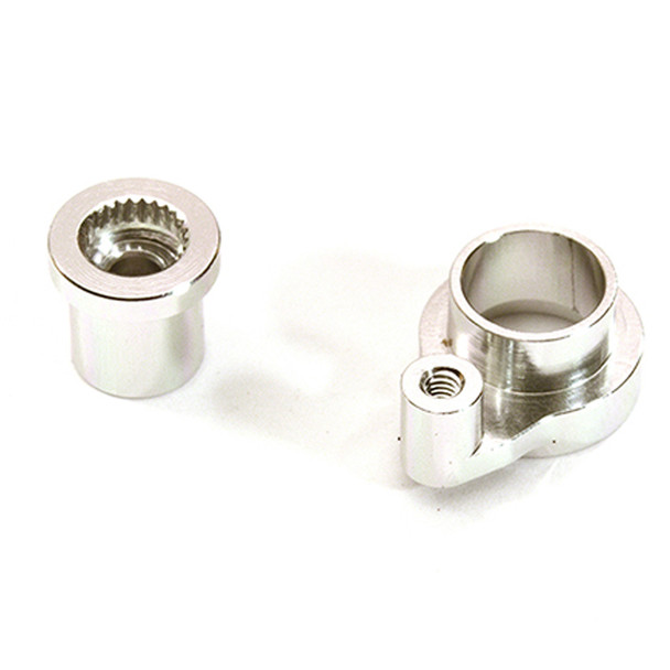 Integy Aluminum Alloy Servo Horn 25T : Traxxas TRX-4 r=9mm C28570SILVER