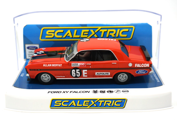 Scalextric C3928 Ford XY Falcon - Bathurst 500 1971 No.65 1/32 Slot Car