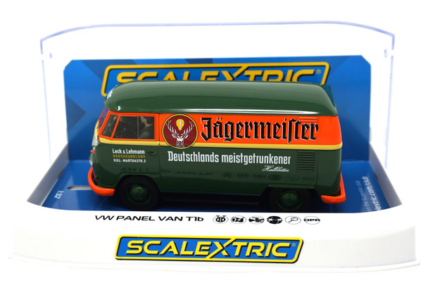 Scalextric C3938 Volkswagen Panel Van T1B Jagermeister Green 1/32 Slot Car
