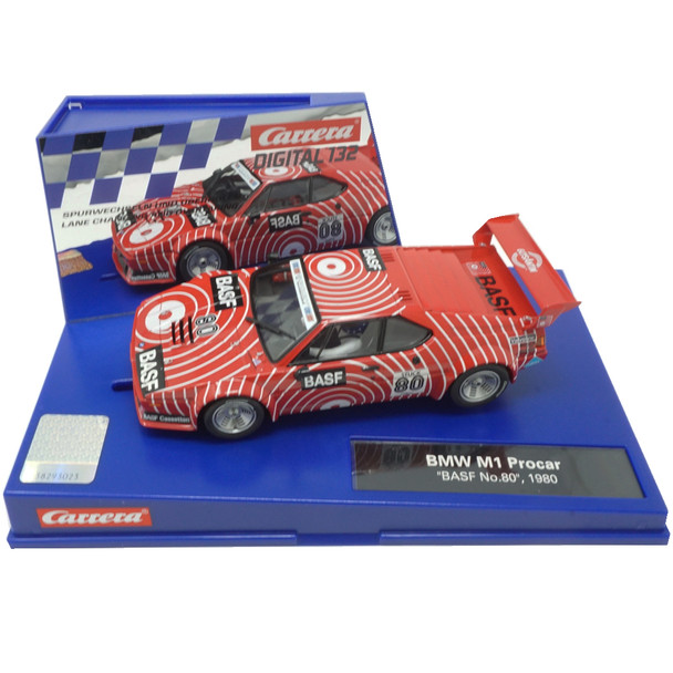 Carrera DIGITAL 30829 BMW M1 Procar BASF No.80 1980 1/32 Slot Car