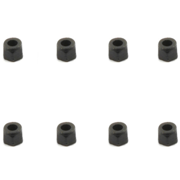 Carisma 16077 M2 Plastic Nut Set (8) : MSA-1E