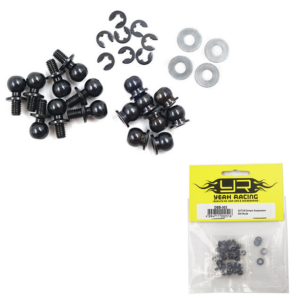 Yeah Racing DBB-003 QUTUS Damper Suspension Ball Studs