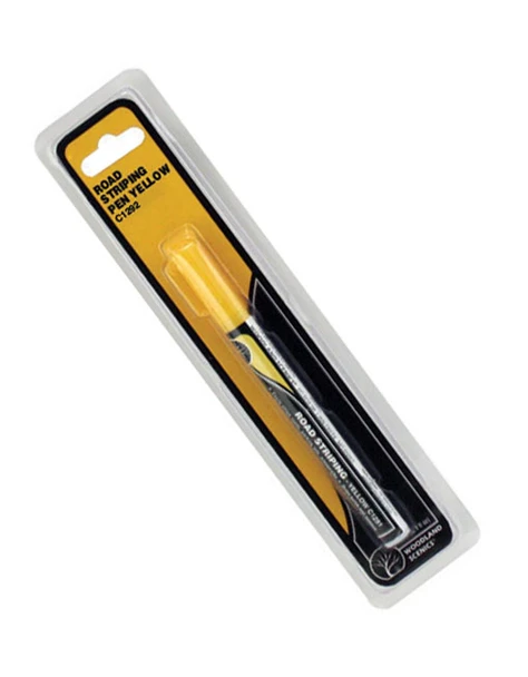 Woodland Scenics C1292 Yellow Road Striping Pen