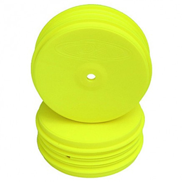 DE Racing SpeedLine PLUS 2.4 Front Yellow Wheel (2) : B64 / TLR 22-4 / Kyosho ZX-6