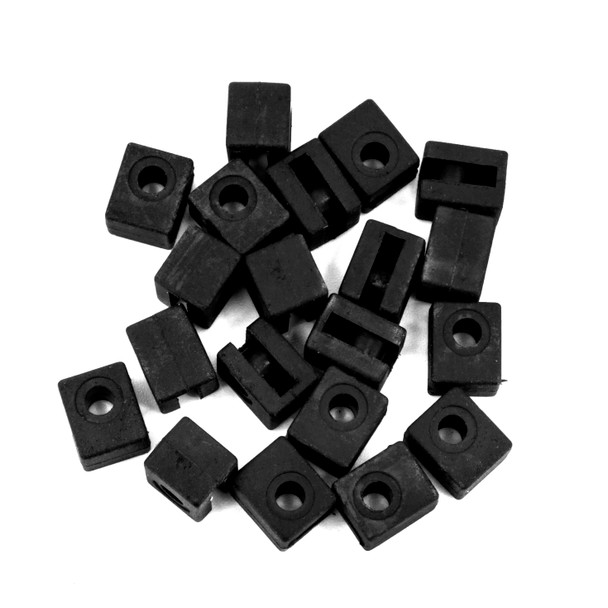 Futaba FSH-20 Square Servo Grommets 20-Pack