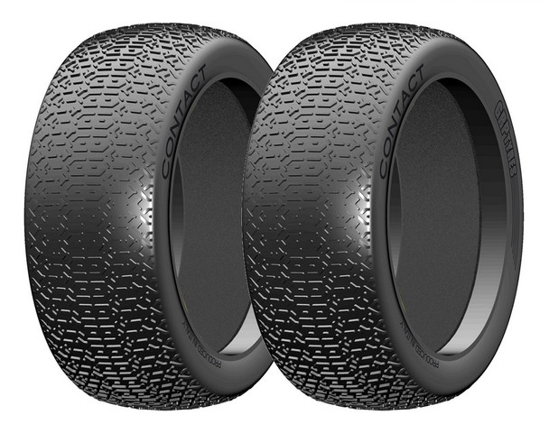 GRP GB08B 1:8 Buggy CONTACT B Medium Tires w/ Insert (2) : Front / Rear