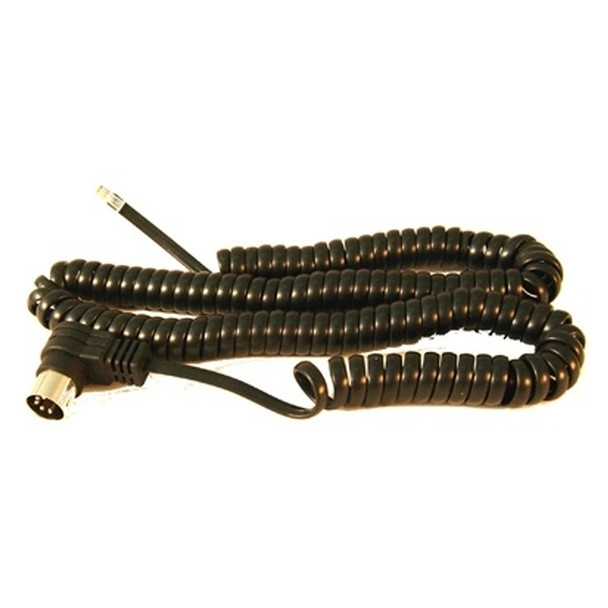 NCE 5240210 Coilcord-DIN 5-Pin DIN Plug Coiled Cable 7'