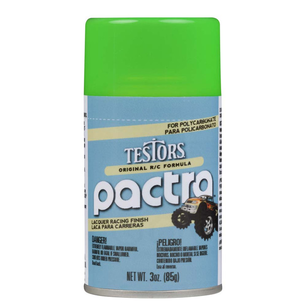 Testors Pactra 303410 Fluorescent Green Lacquer Polycarbonate Paint 3oz