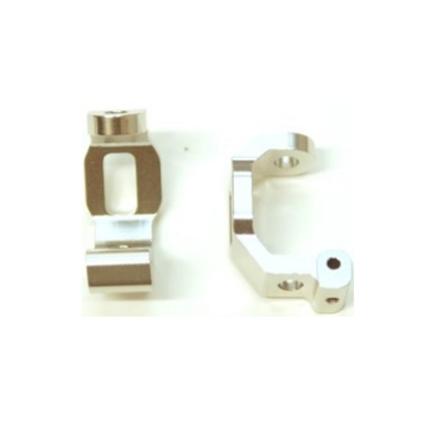 STRC ST8332S Alum. HD Front Caster Blocks (1 pair) : Traxxas 4Tec 2.0 Silver