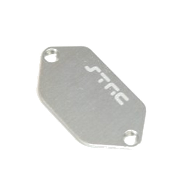 STRC STV231037S Aluminum ESC Plate : Vaterra Ascender Silver