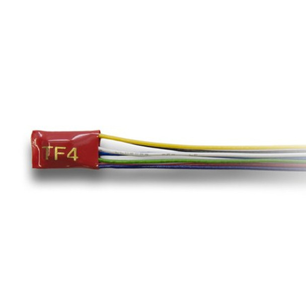 Digitrax TF4 Quad DCC Function Decoder with Integrated Transponder