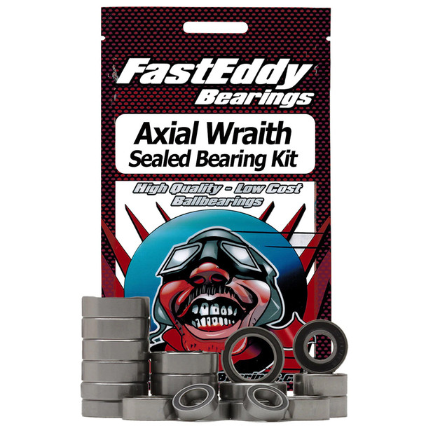 Fast Eddy Bearings TFE101 Axial Wraith Sealed Bearing Kit