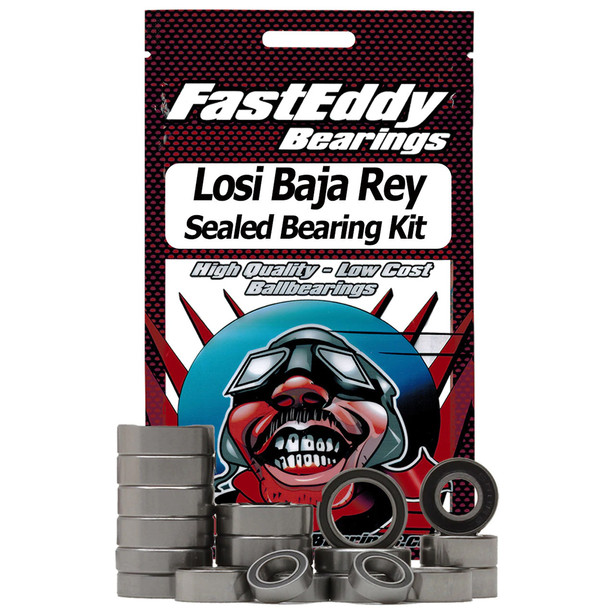 Fast Eddy Bearings TFE4436 Losi Baja Rey Sealed Bearing Kit