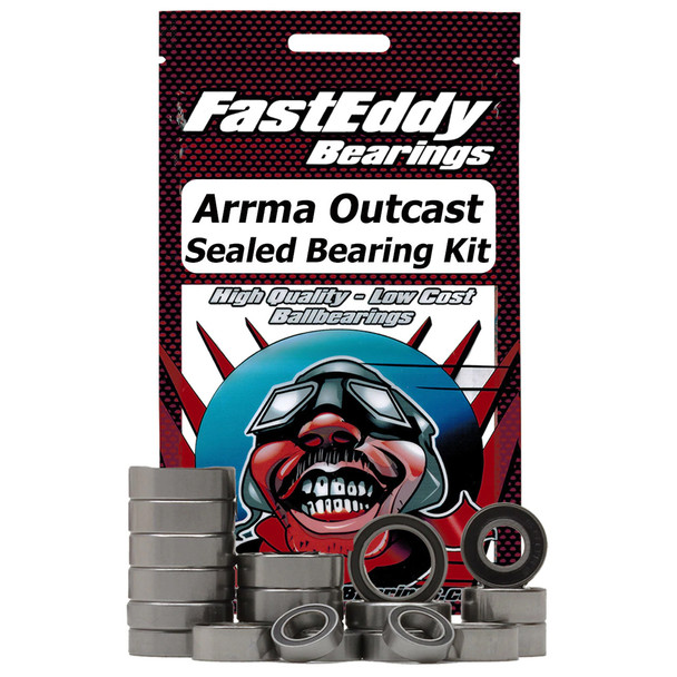Fast Eddy Bearings TFE4495 Arrma Outcast Sealed Bearing Kit