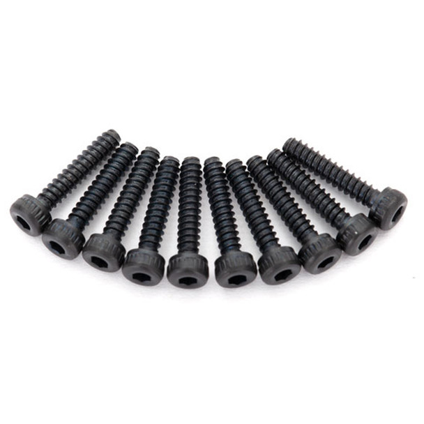 Traxxas 8167 Screws 2X10mm Cap-Head Self-Tapping Hex Drive (10) : TRX-4