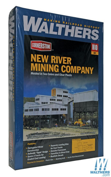 Walthers 933-3017 New River Mining Company Kit : HO Scale