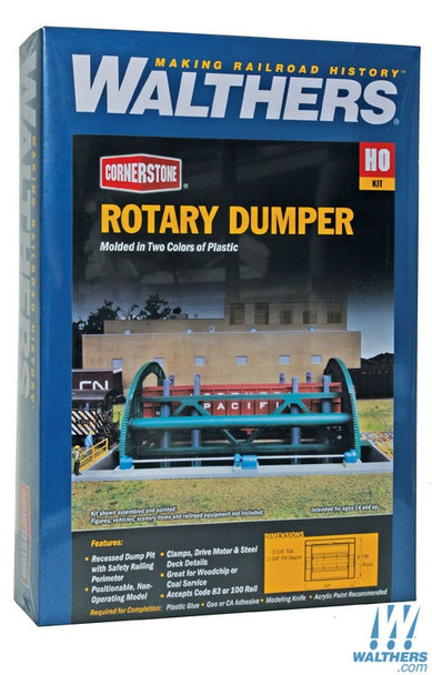 Walthers 933-3903 Rotary Dumper Superior Paper Kit 9-1/2 x 7-1/4" : HO Scale