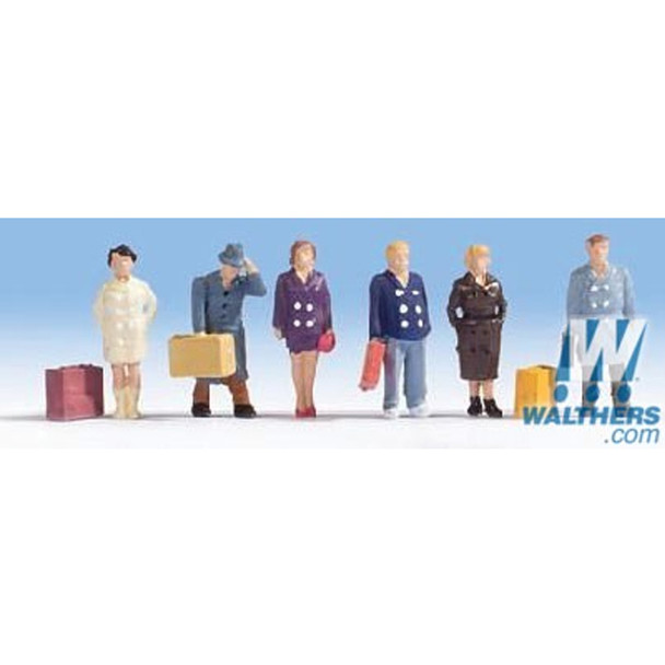 Walthers 949-6023 City Travelers Pkg (6) HO Scale