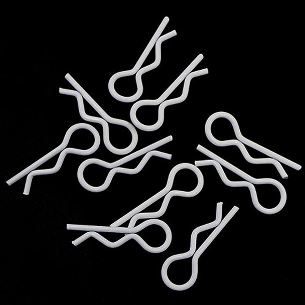 Yeah Racing YA-0594WT RC Body Clip : 1/8 1/10 1/12 10pcs White