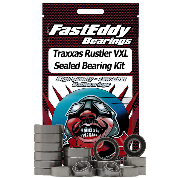 Fast Eddy Bearings TFE702 Traxxas Rustler VXL Sealed Bearing Kit