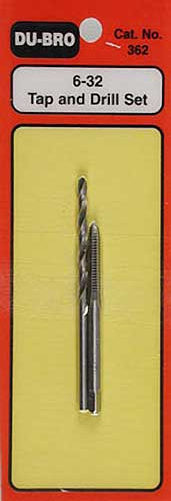 Dubro 362 Tap & Drill Set 6-32