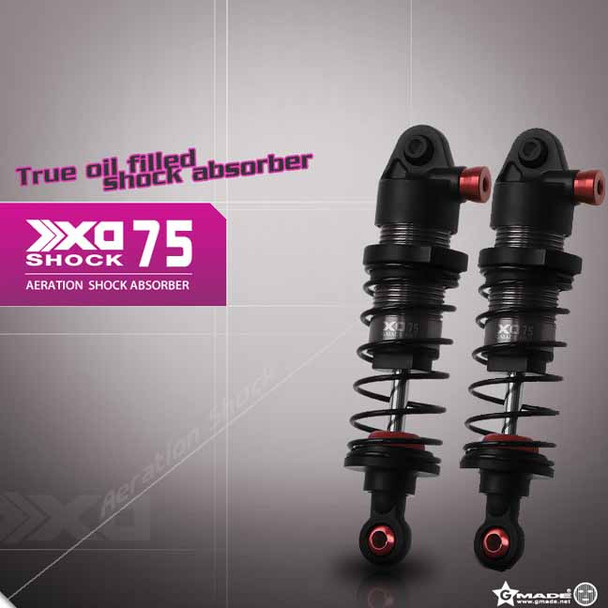 Gmade GM21707 XD Aeration Shock 75mm 2pcs : 1/10 Crawlers / Truck / Buggys