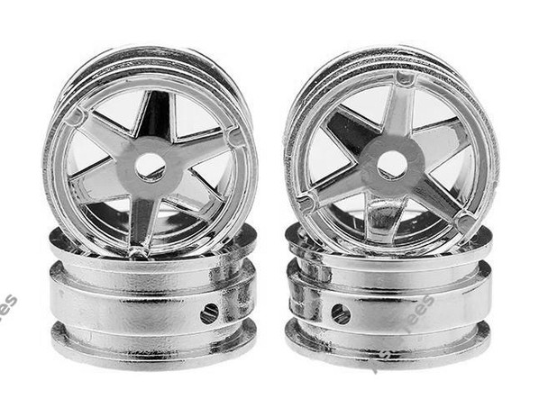 Orlandoo Hunter 6-Spoke Wheels Chrome (4)