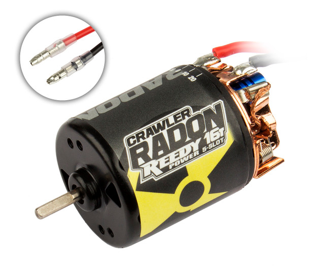 Associated 27424 Reedy Radon 2 Crawler 16T 5-Slot 1850kV Brushed Motor