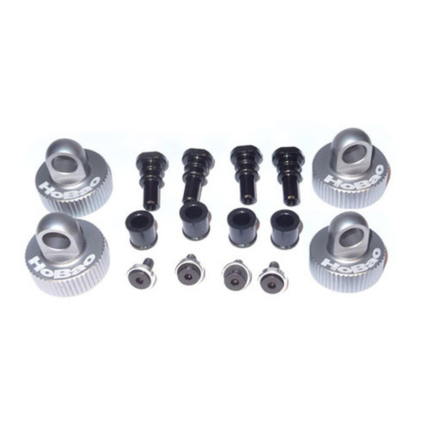 HoBao 89130 One-Piece Shock Cap Set : Hyper 1/8 / GTS / GTB Nitro / Electric