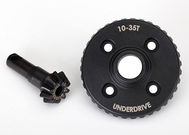 Traxxas 8288 10-35T Ring Gear Differential/ pinion underdrive machined : TRX-4