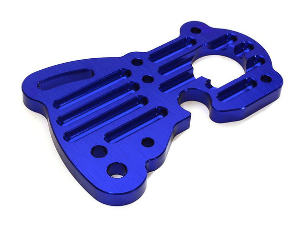 Integy Aluminum Motor Plate w/ Heatsink : Traxxas 1/10 E-Revo 2.0 C28671BLUE