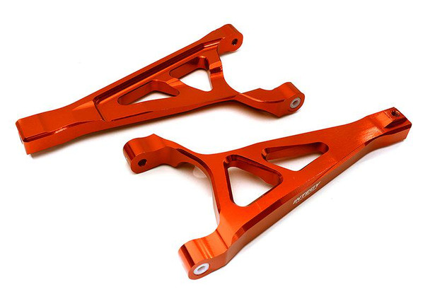 Integy Aluminum Front Upper Suspension Arms : Traxxas 1/10 E-Revo 2.0 C28683RED