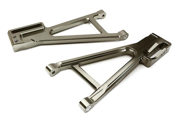 Integy Aluminum Rear Lower Suspension Arms : Traxxas 1/10 E-Revo 2.0 C28685GREY