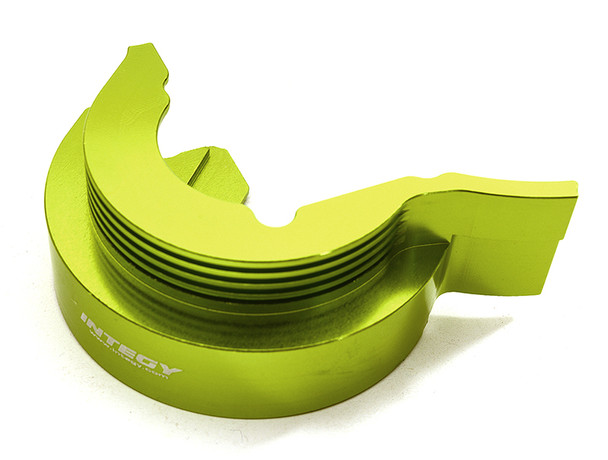 Integy Aluminum Alloy Gear Cover : Traxxas 1/10 E-Revo 2.0 C28813GREEN