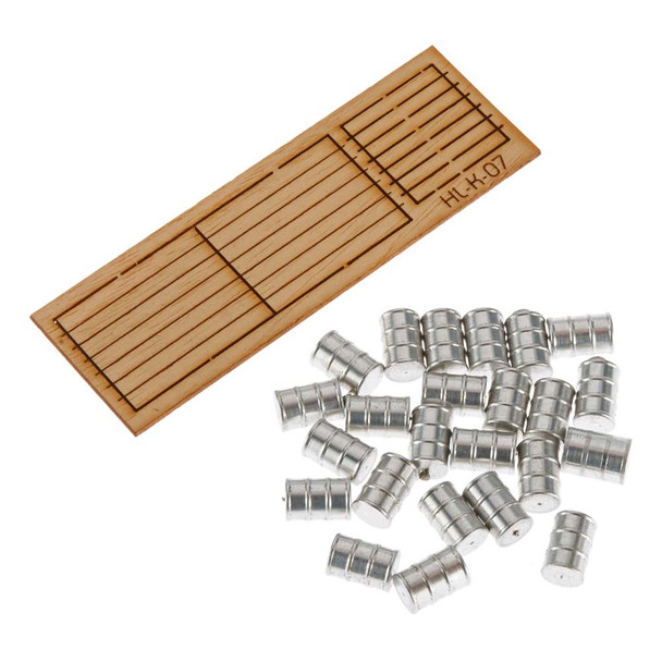 Bachmann 39109 Oil Drums Kit (24 per Pack - 2 Pallets) HO Scale