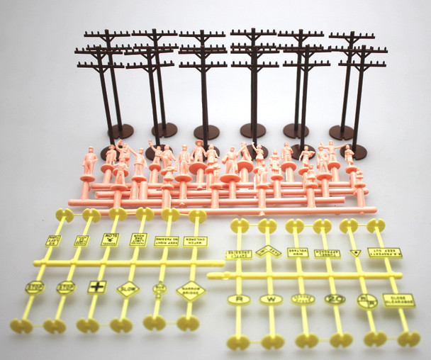 Bachmann 42104 Layout Accessories Assortment HO Scale