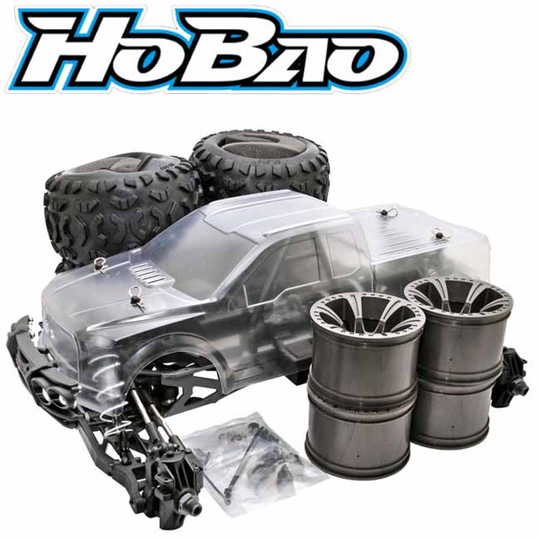 HoBao Racing 1/8 Hyper MTE Sport Plus 4WD Truck 80% Prebuilt w/ Clear Body