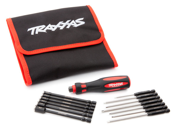 Traxxas 8710 Premium 13- Piece Metric Speed Bit Master Set w/ Carrying Case